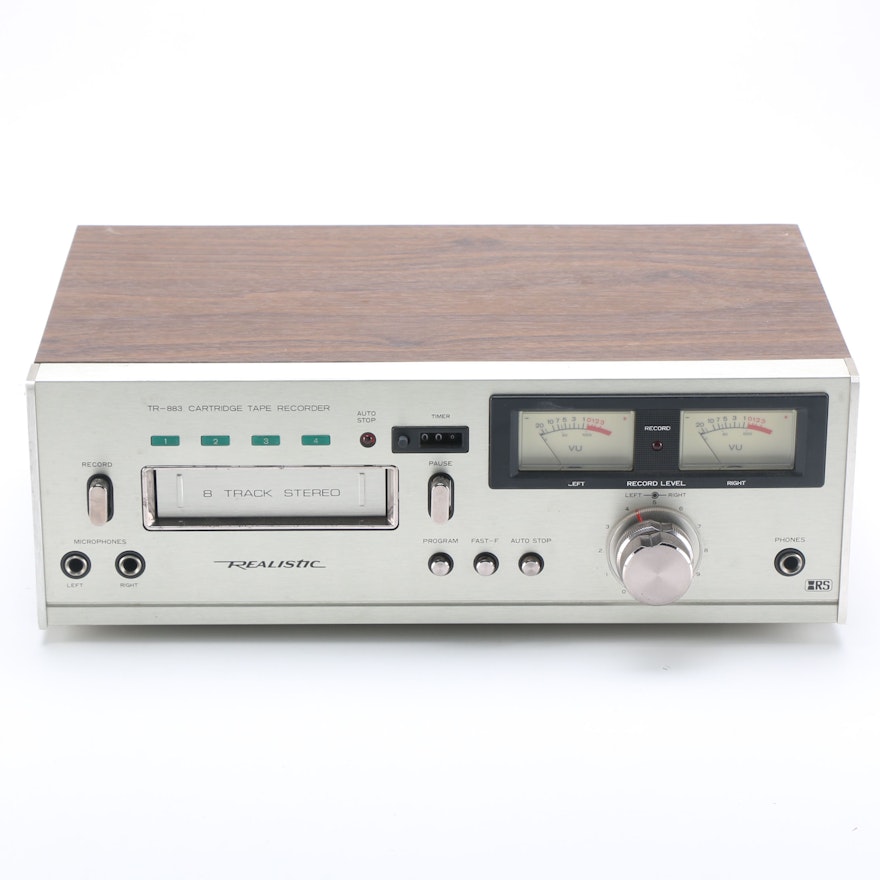 Realistic TR-883 8-Track Tape Recorder