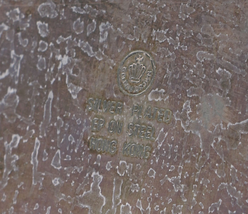 E.P. Brass Silver Plate Tea Set