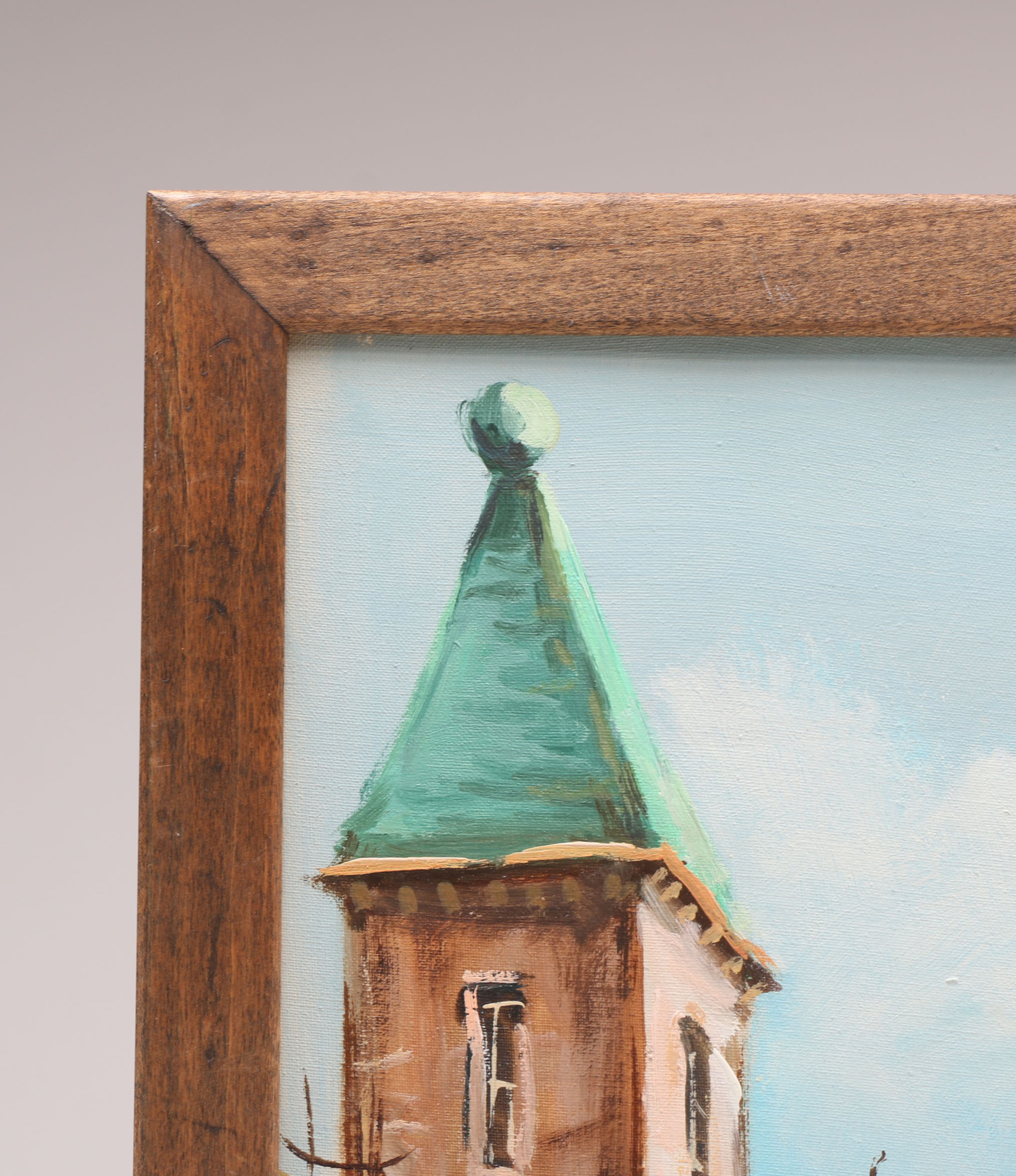 Original Framed Acrylic Painting by Castoli