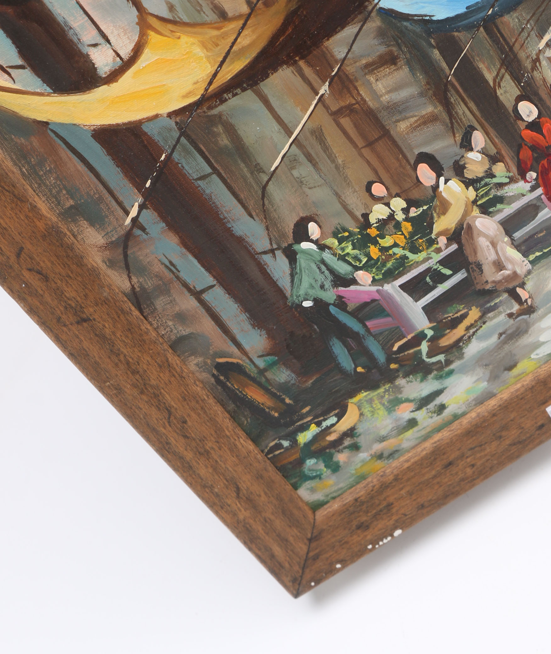 Original Framed Acrylic Painting by Castoli