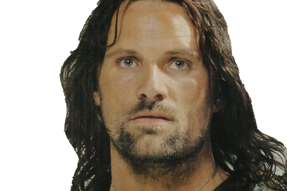 2002 "The Lord of the Rings" Aragorn Movie Cardboard Cutout