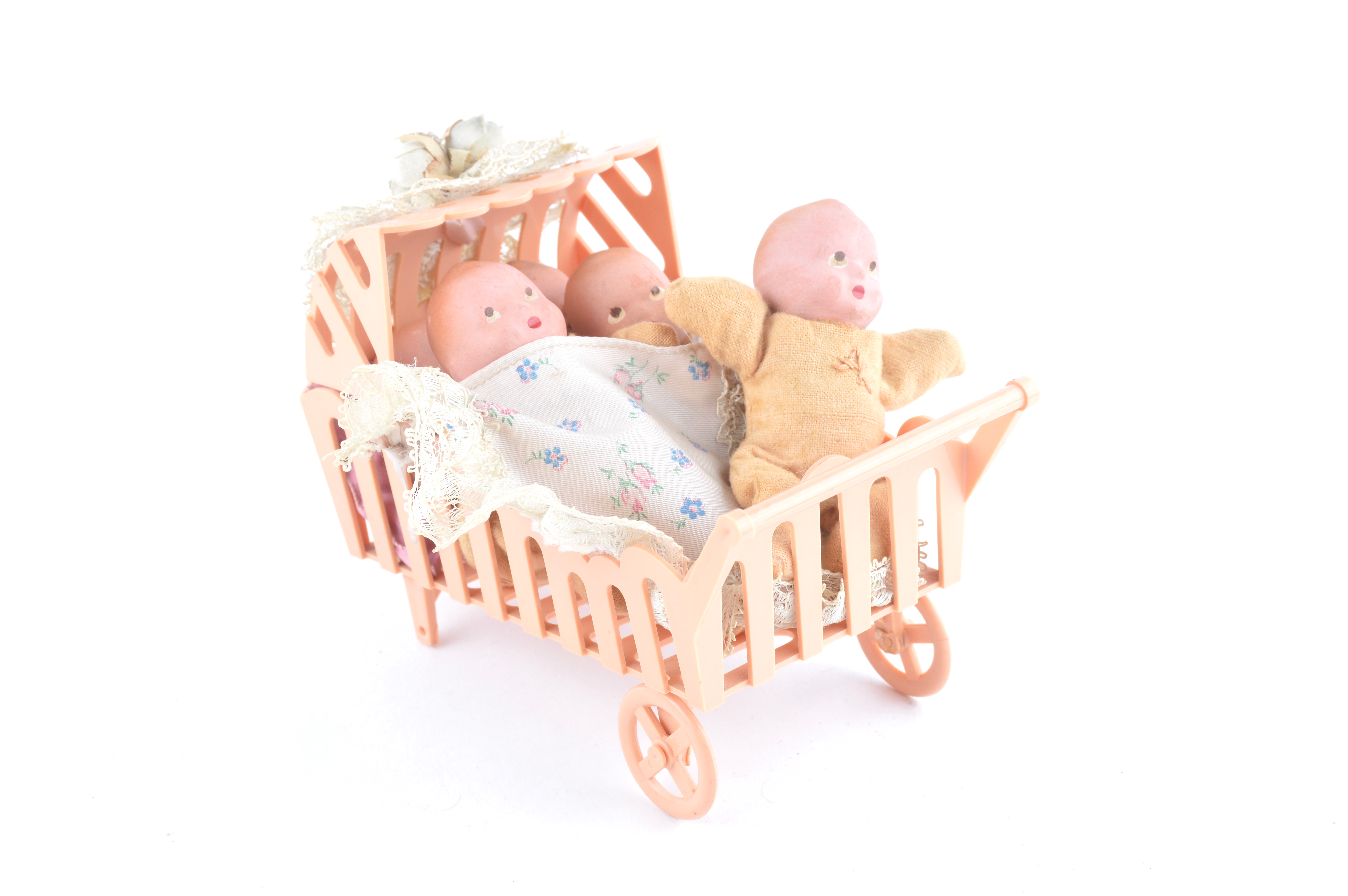 Vintage Bisque Mini-Baby Groups
