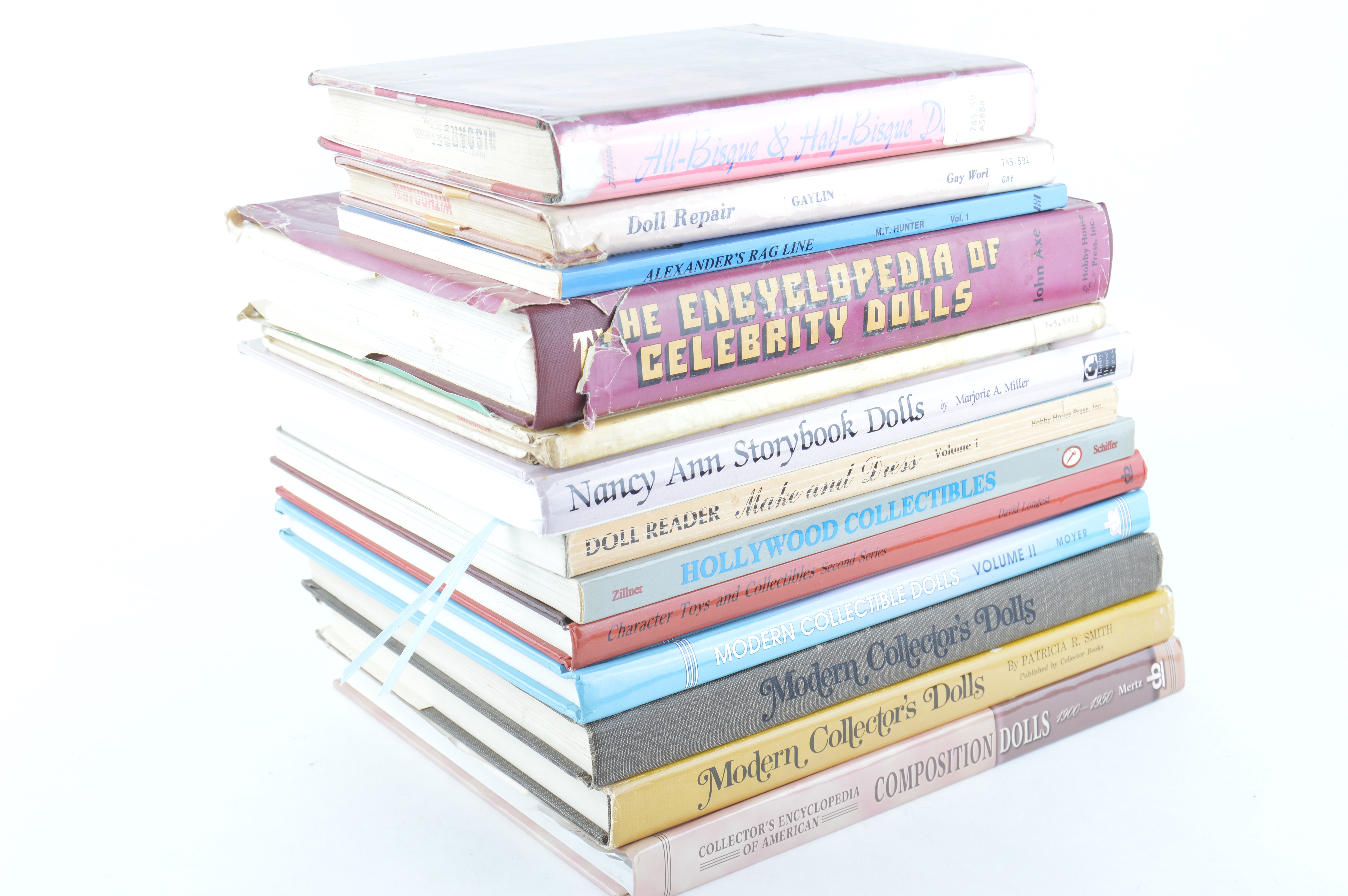 Assortment of Doll Collector's Books