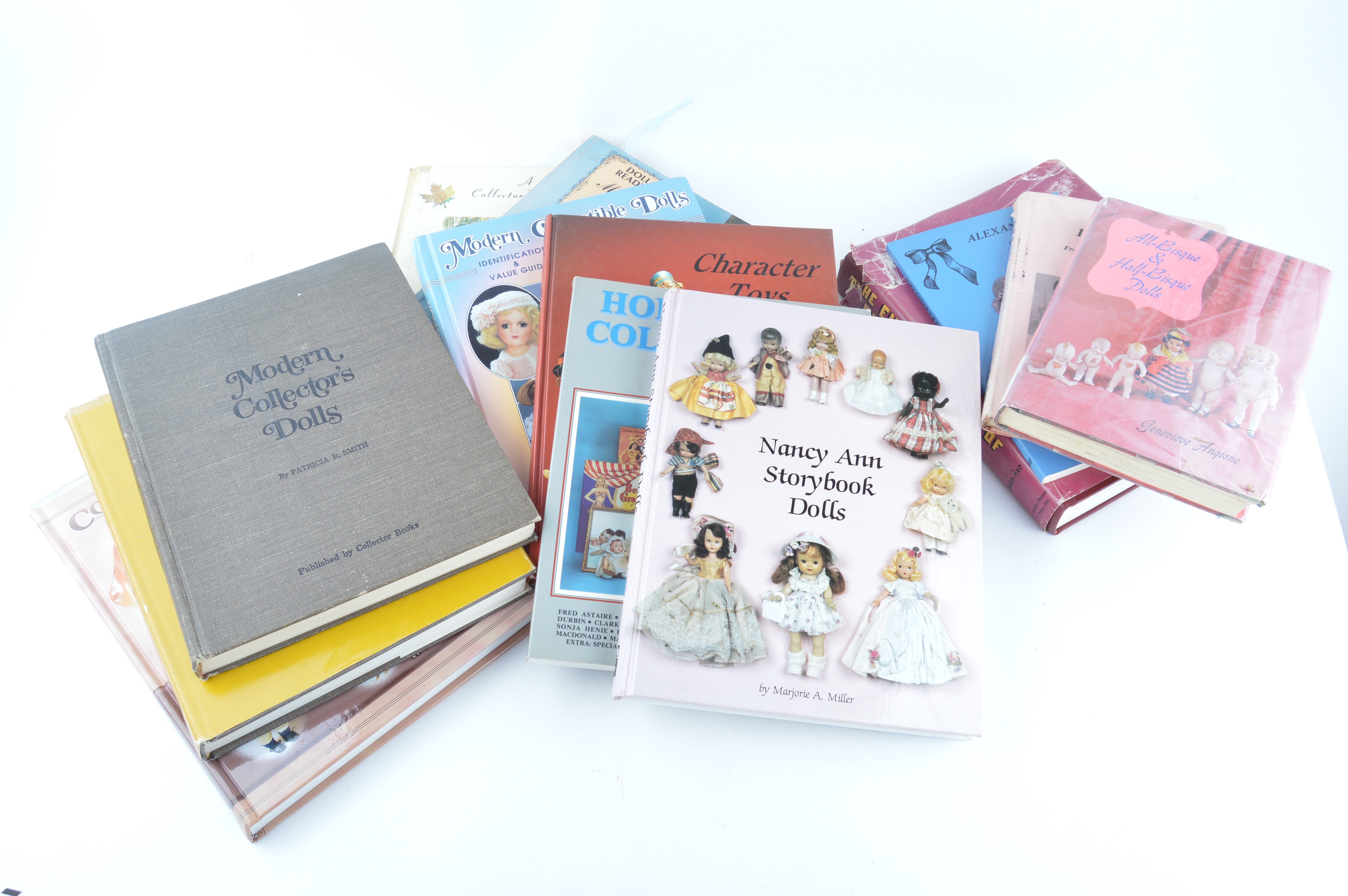 Assortment of Doll Collector's Books