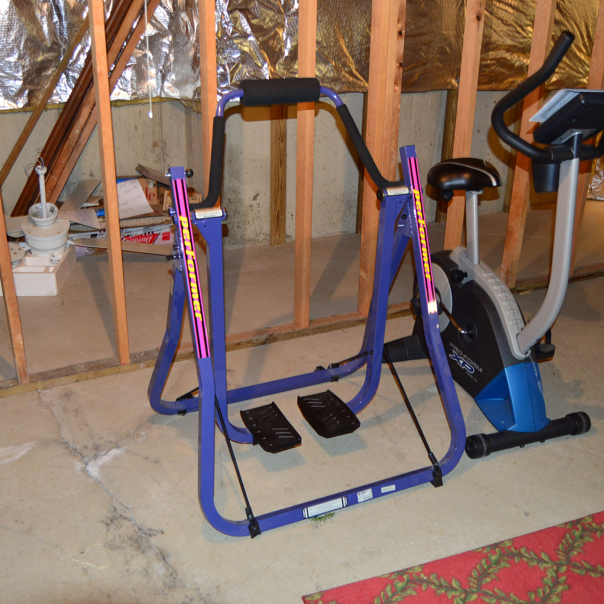 Pair of Aerobic Exercise Machines