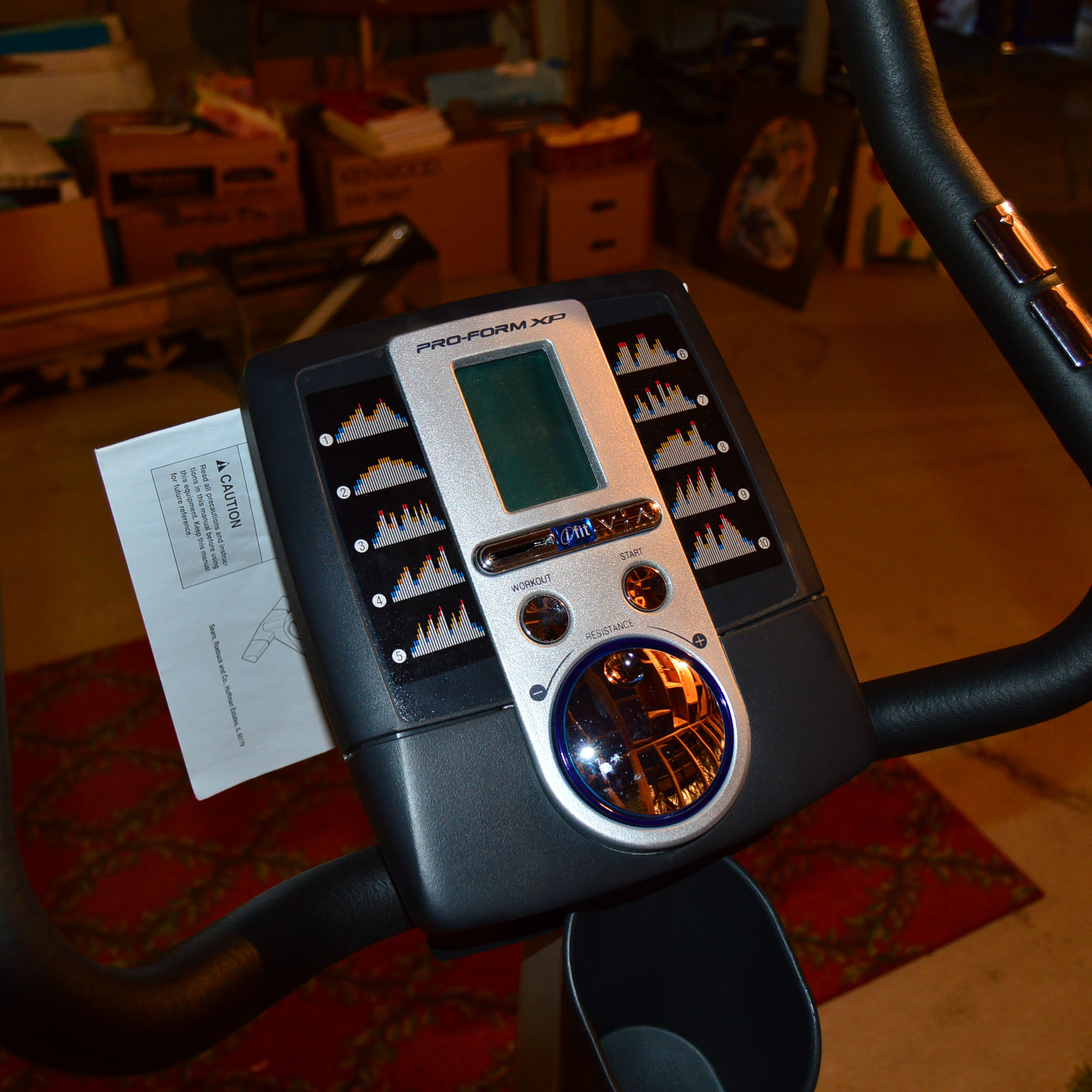 Pair of Aerobic Exercise Machines