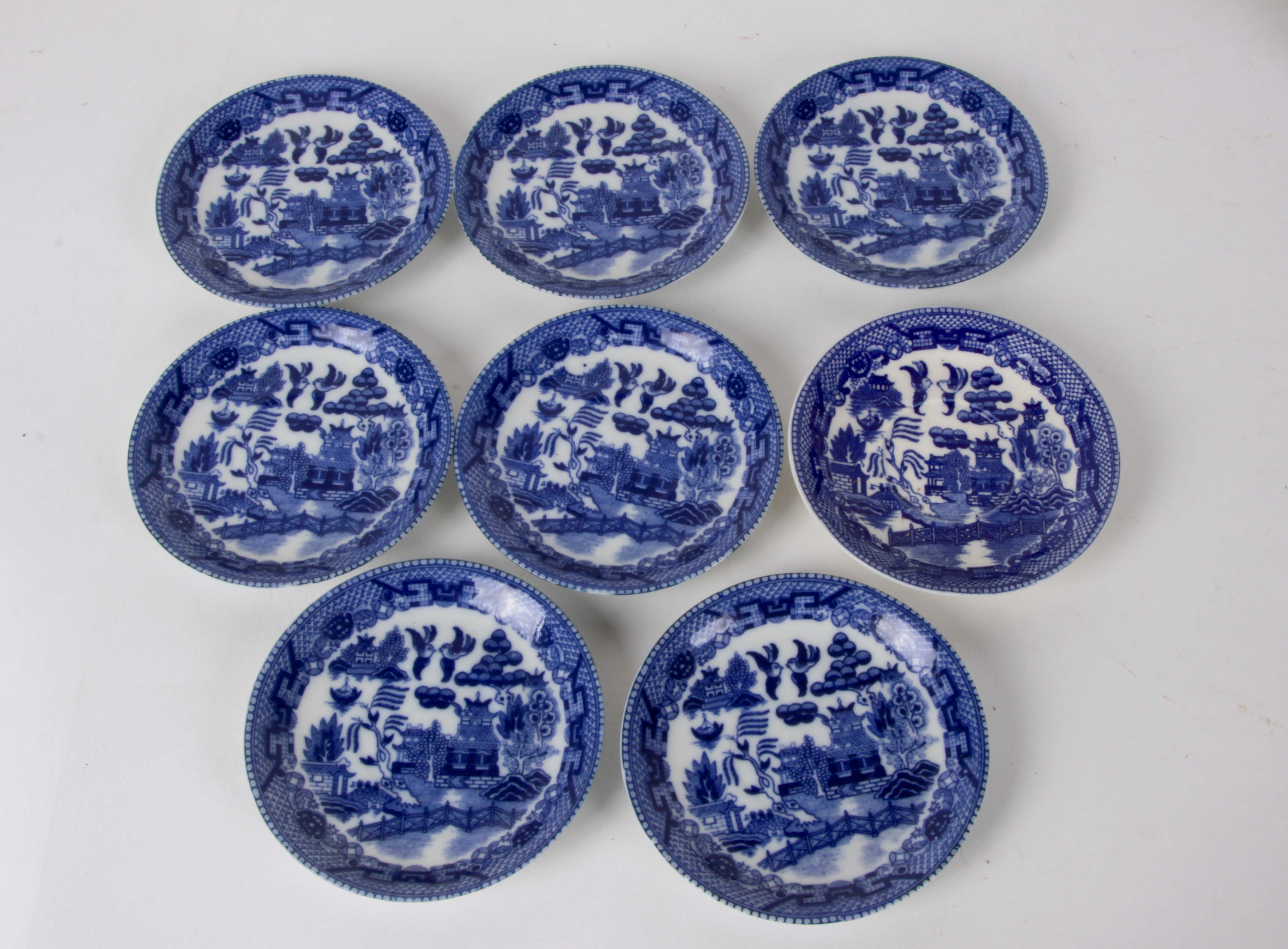 Teacup and Saucer Collection with Lithophane Geisha Impression