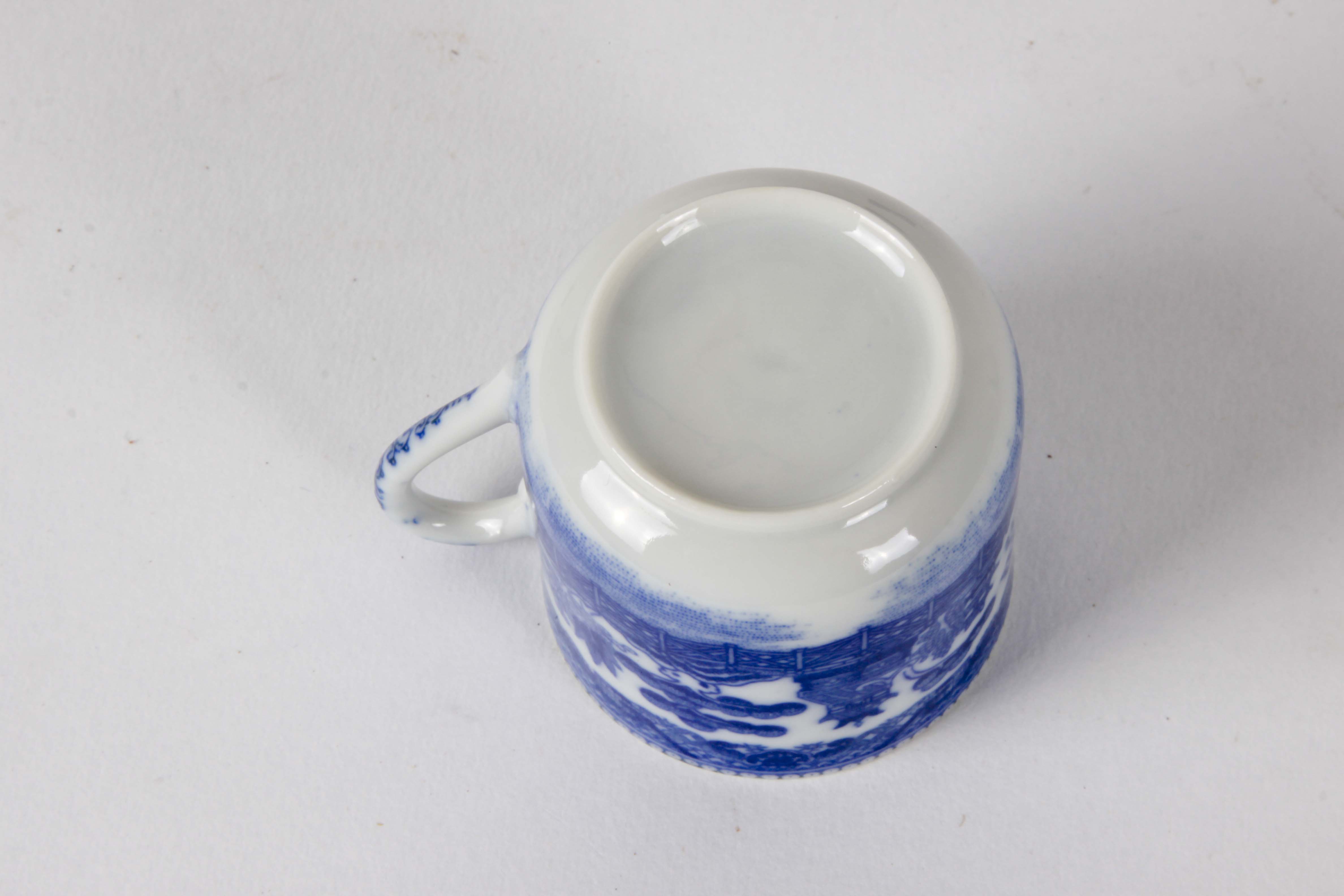 Teacup and Saucer Collection with Lithophane Geisha Impression