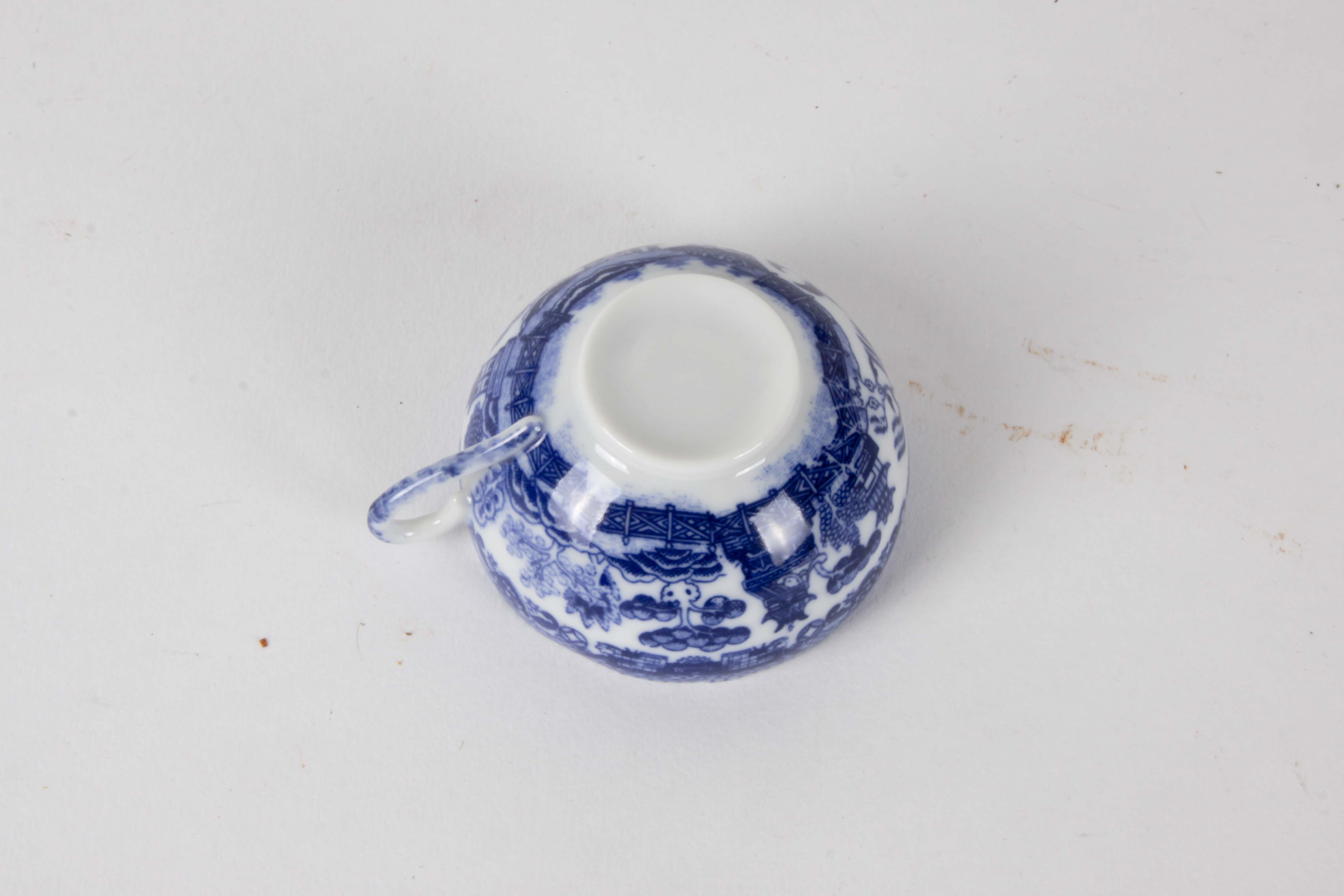 Teacup and Saucer Collection with Lithophane Geisha Impression