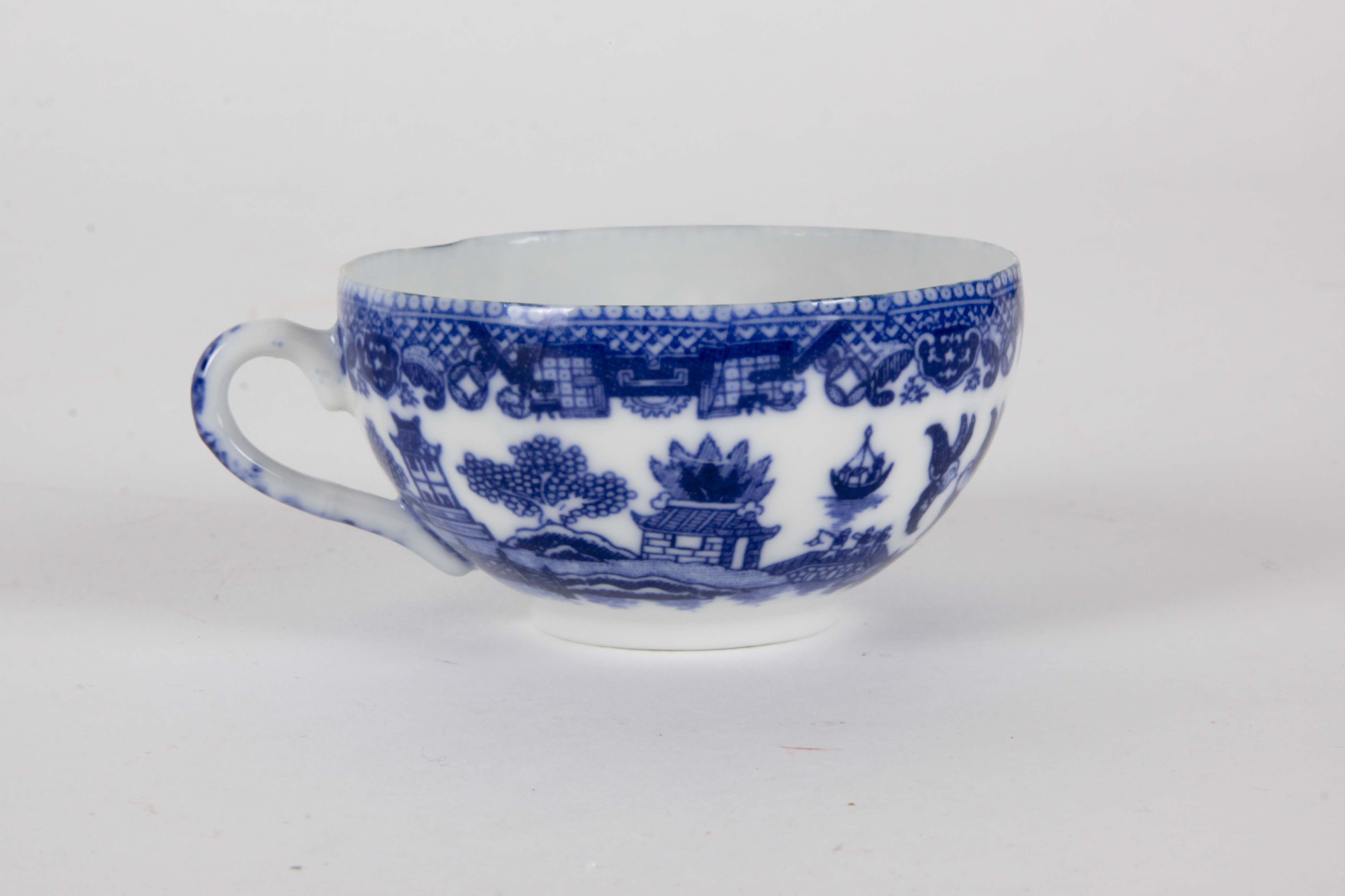Teacup and Saucer Collection with Lithophane Geisha Impression