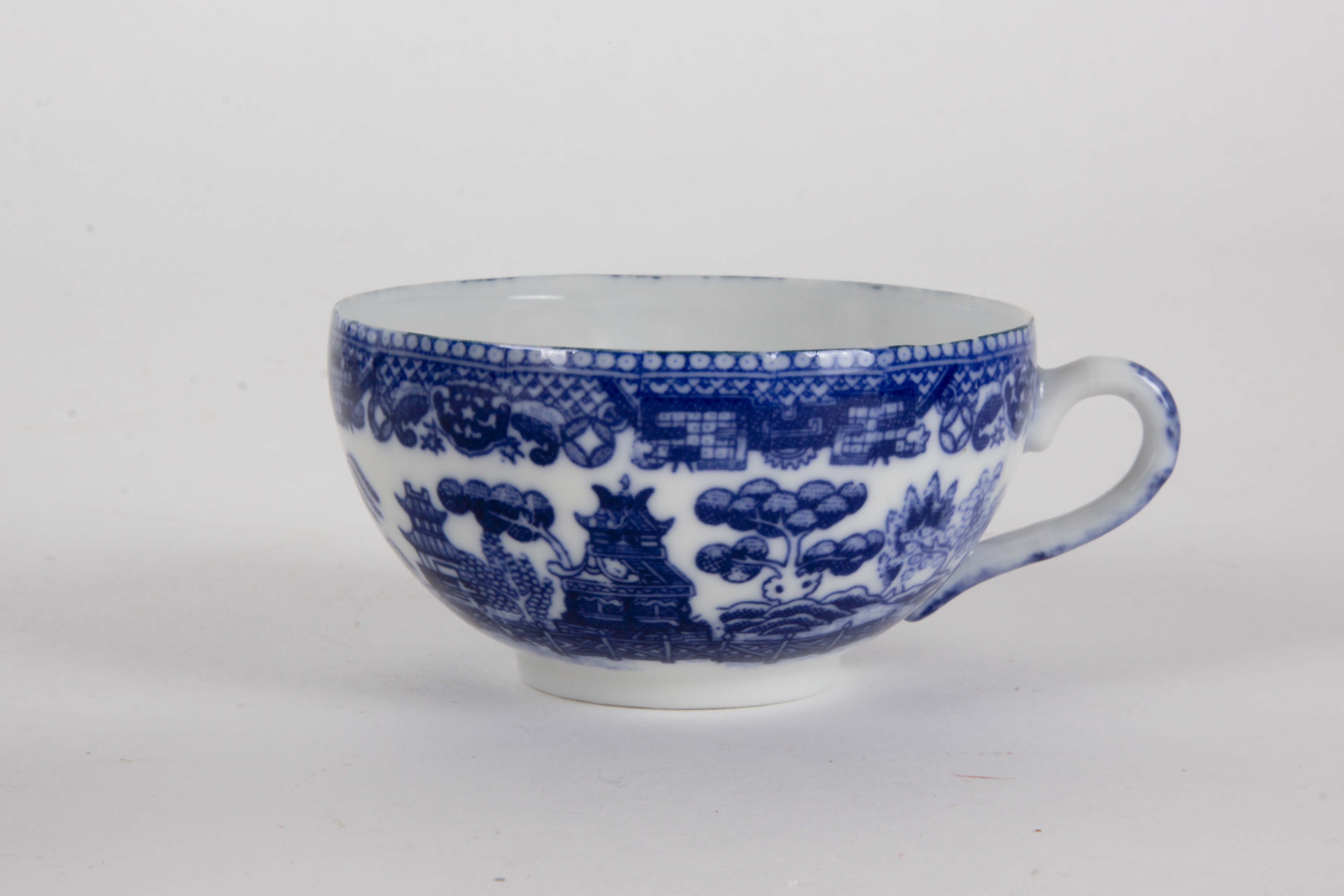 Teacup and Saucer Collection with Lithophane Geisha Impression