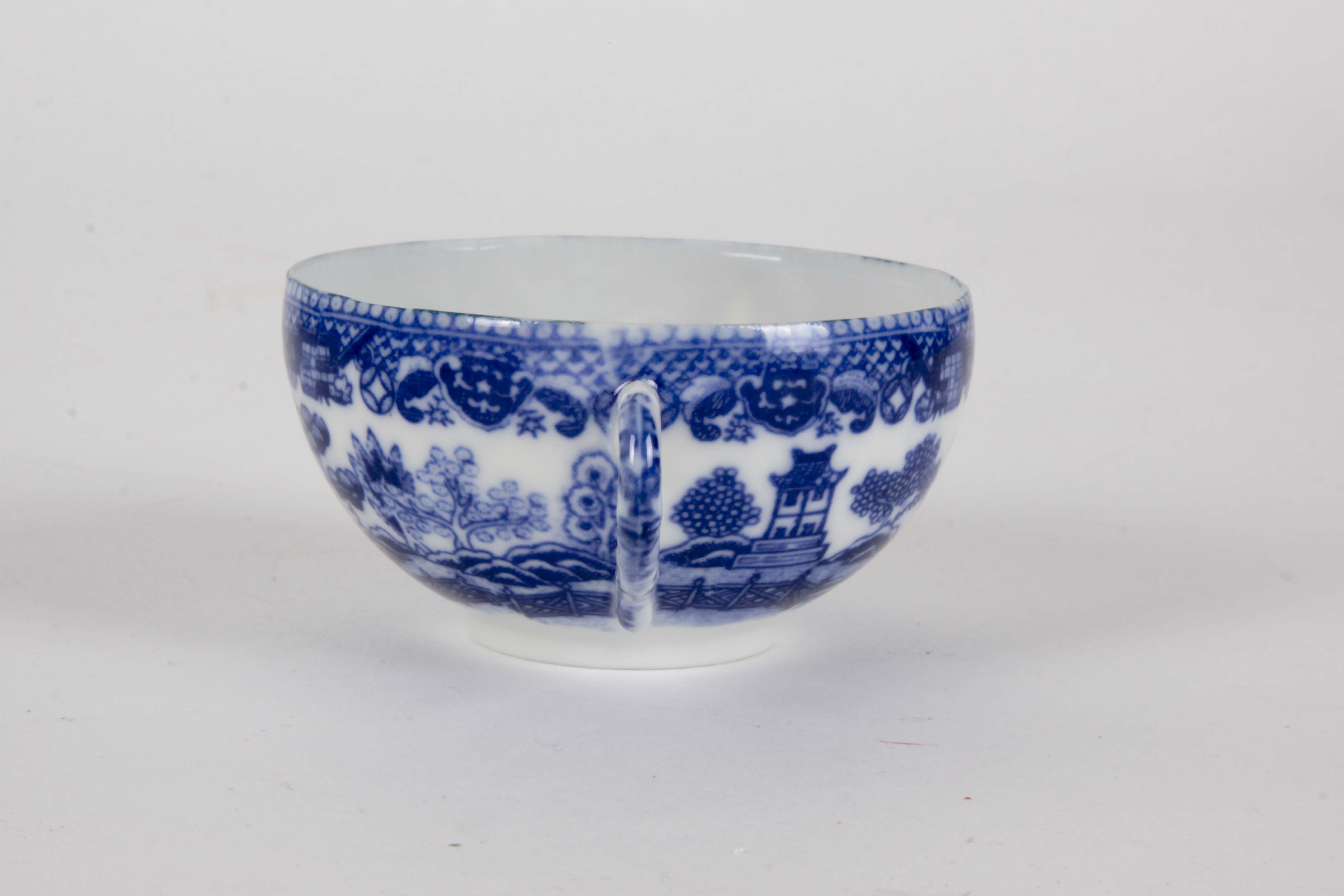 Teacup and Saucer Collection with Lithophane Geisha Impression