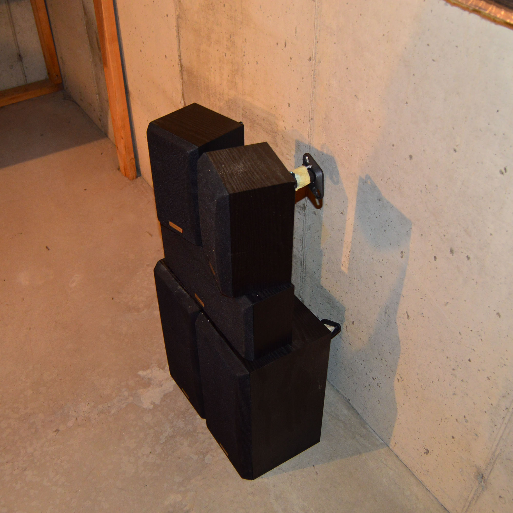 Kenwood Stereo KS-706HT Surround Speakers