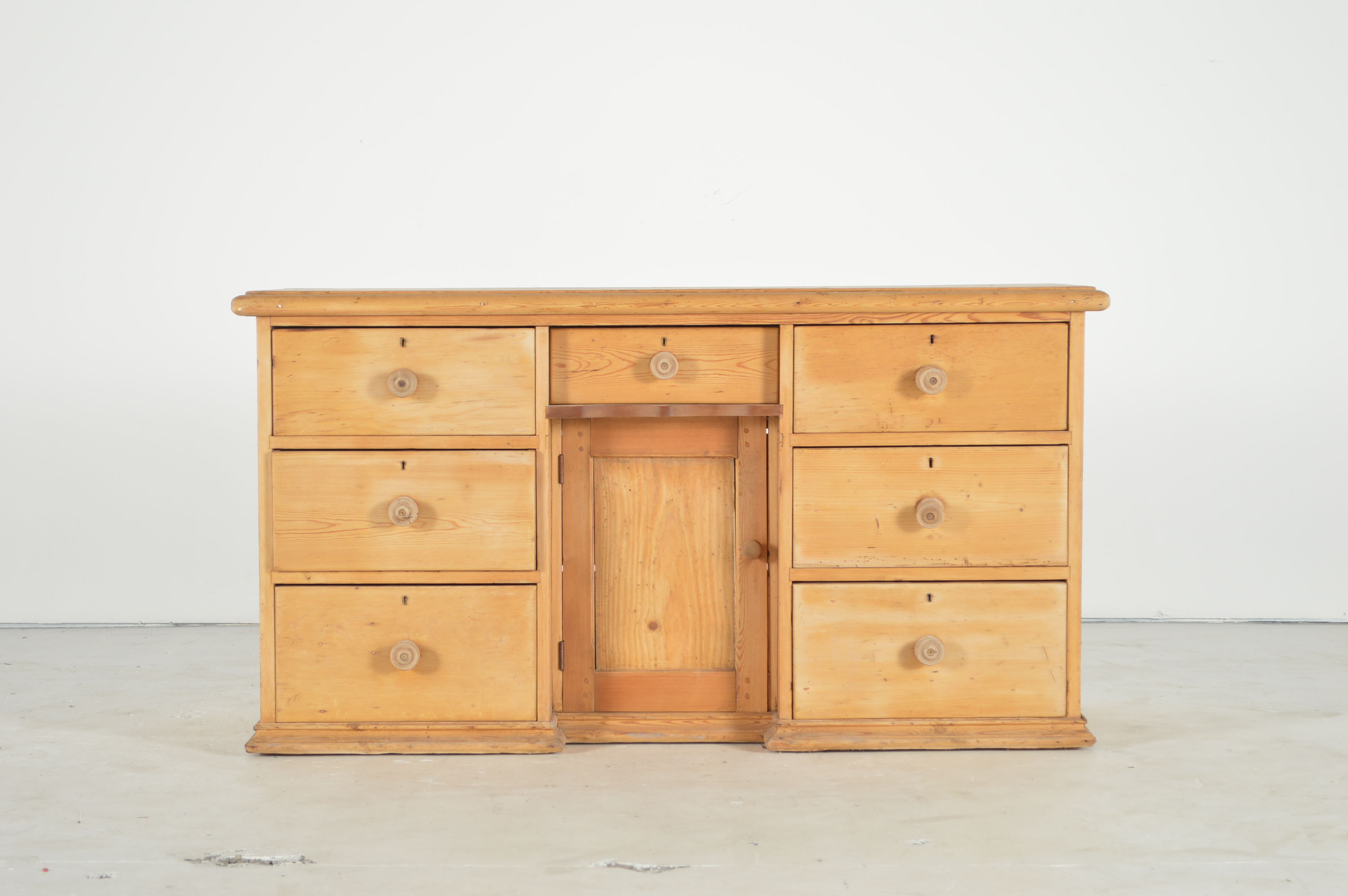 Natural Pine Wood Sideboard