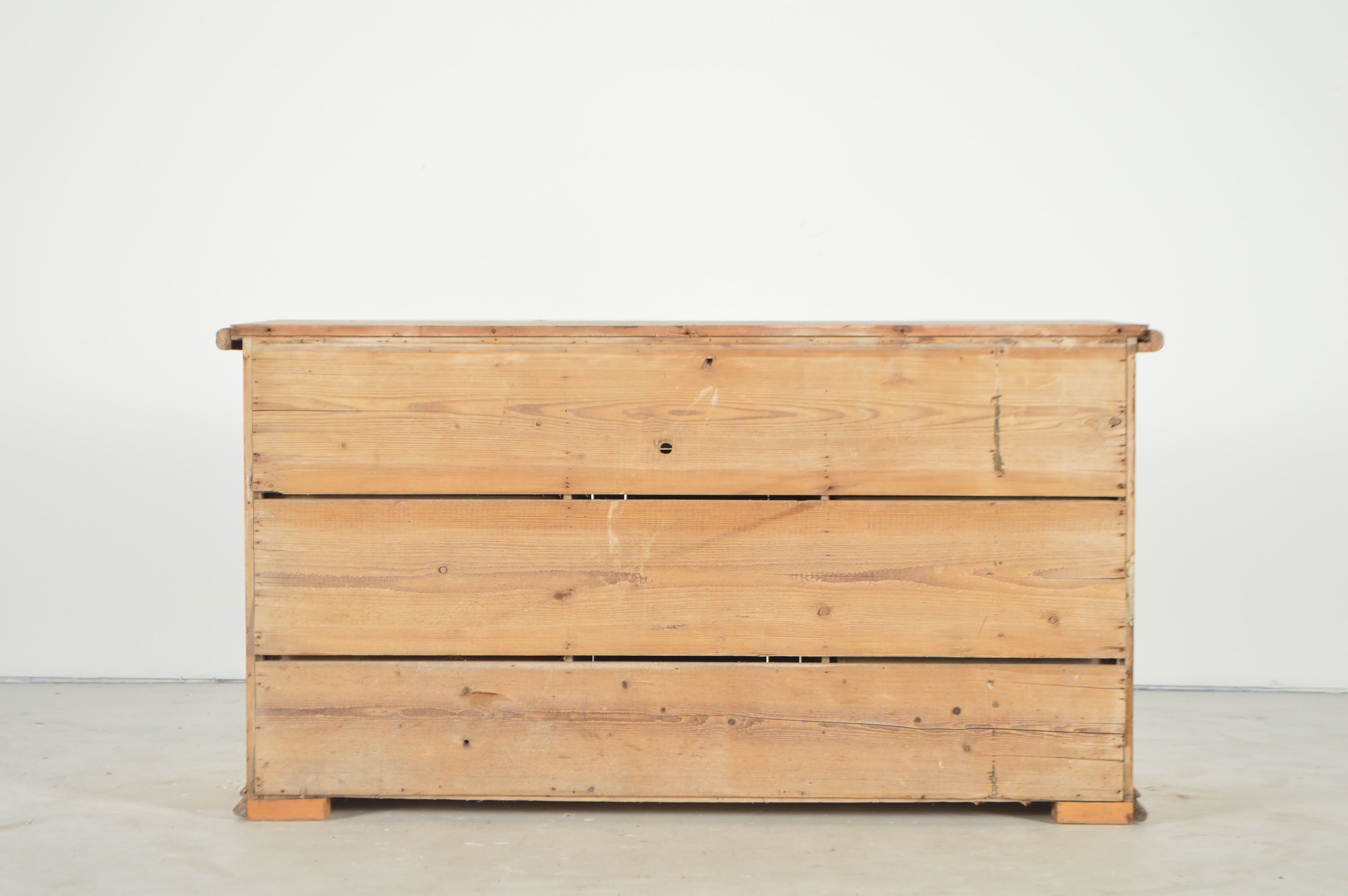 Natural Pine Wood Sideboard