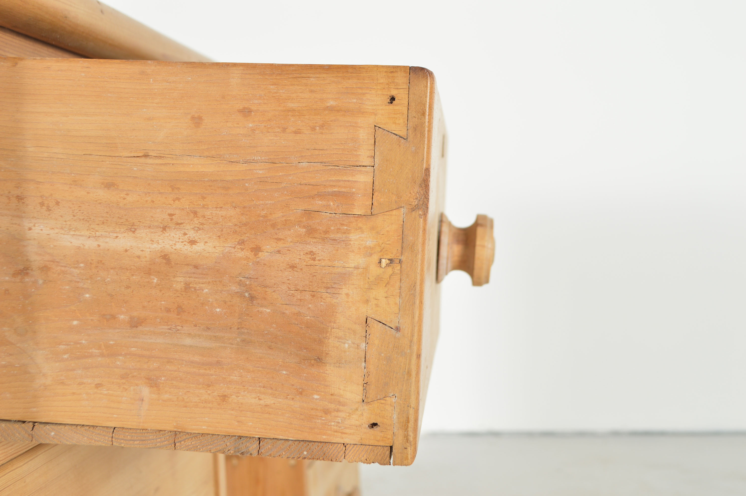 Natural Pine Wood Sideboard