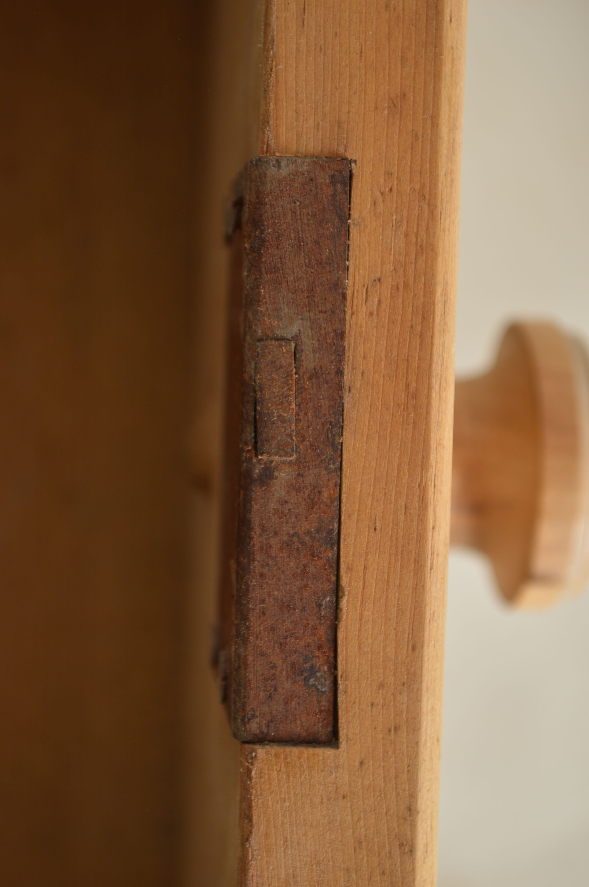 Natural Pine Wood Sideboard
