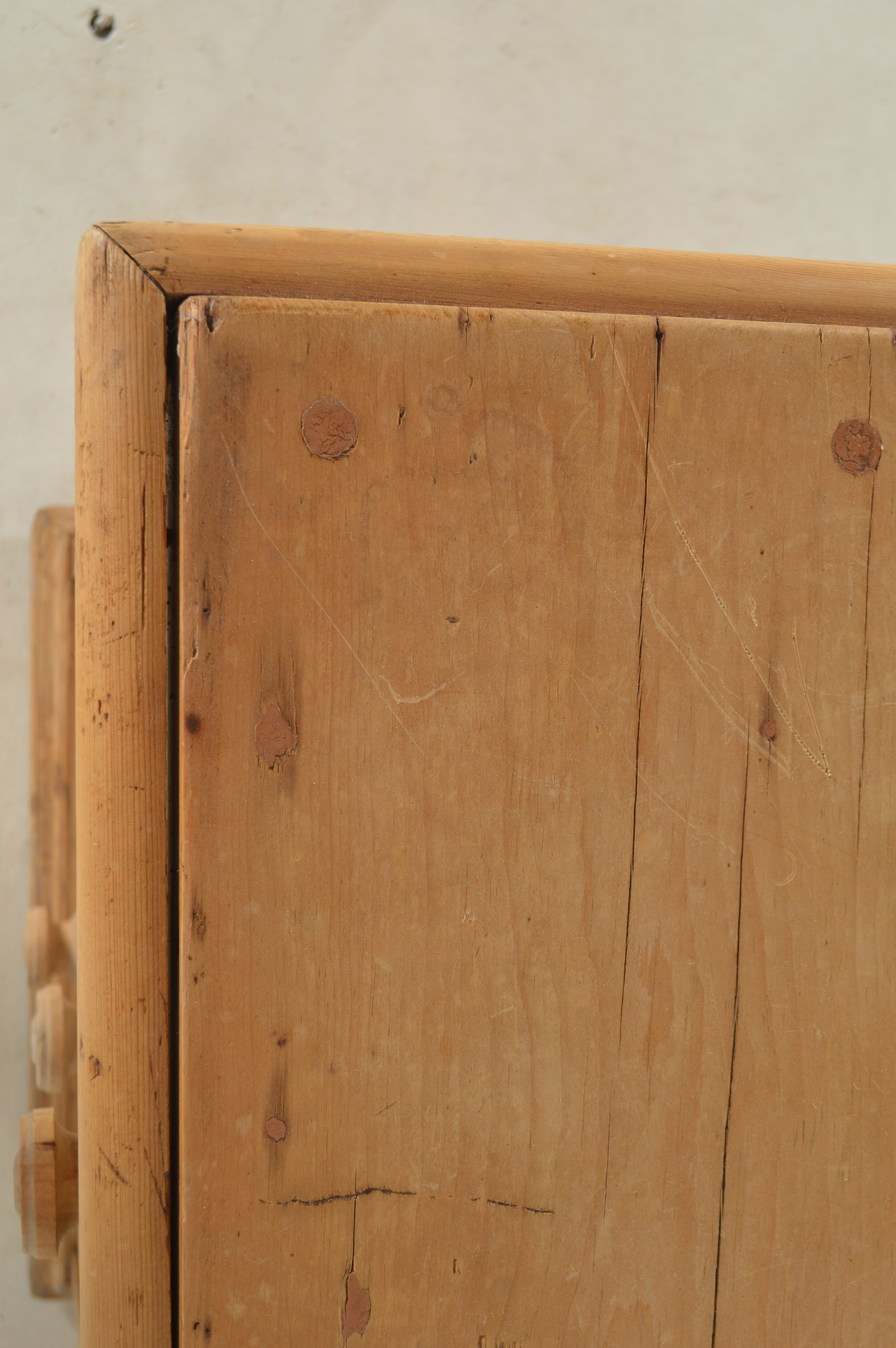 Natural Pine Wood Sideboard