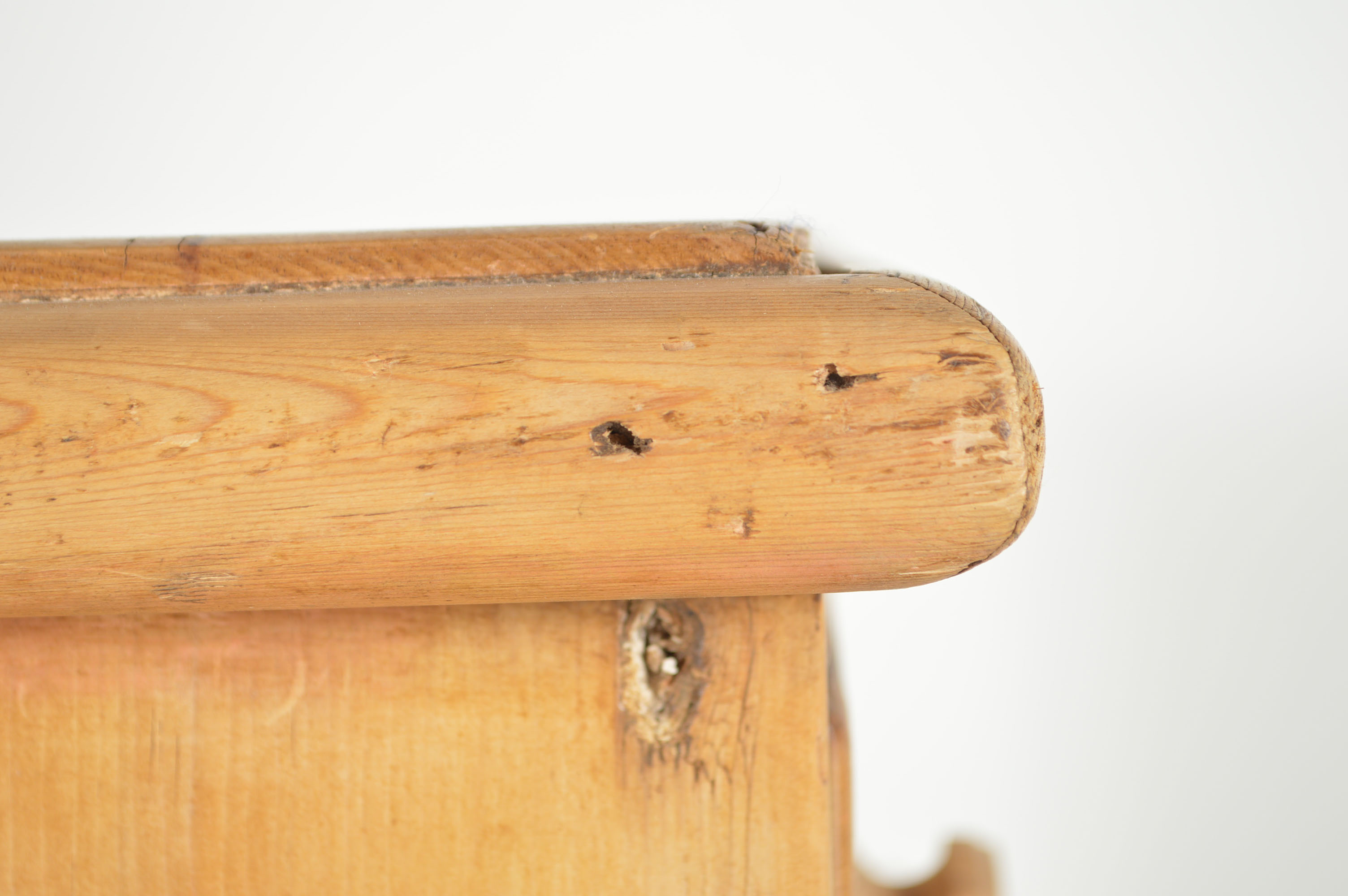 Natural Pine Wood Sideboard