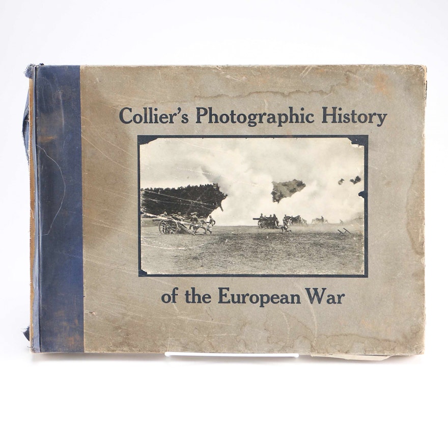 1916 Collier's "Photographic History of The European War" Book