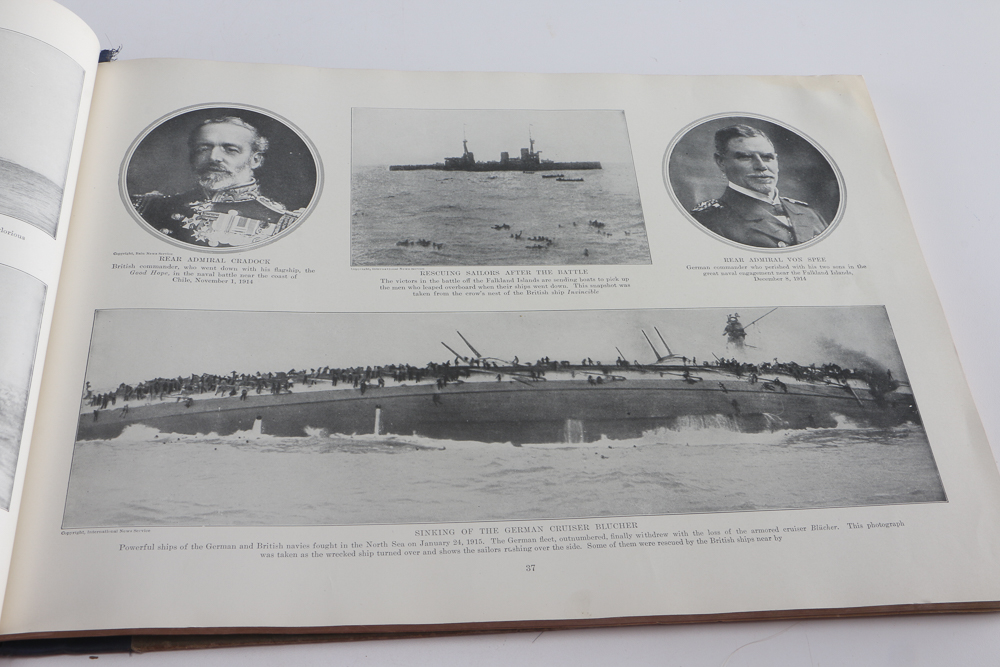 1916 Collier's "Photographic History of The European War" Book