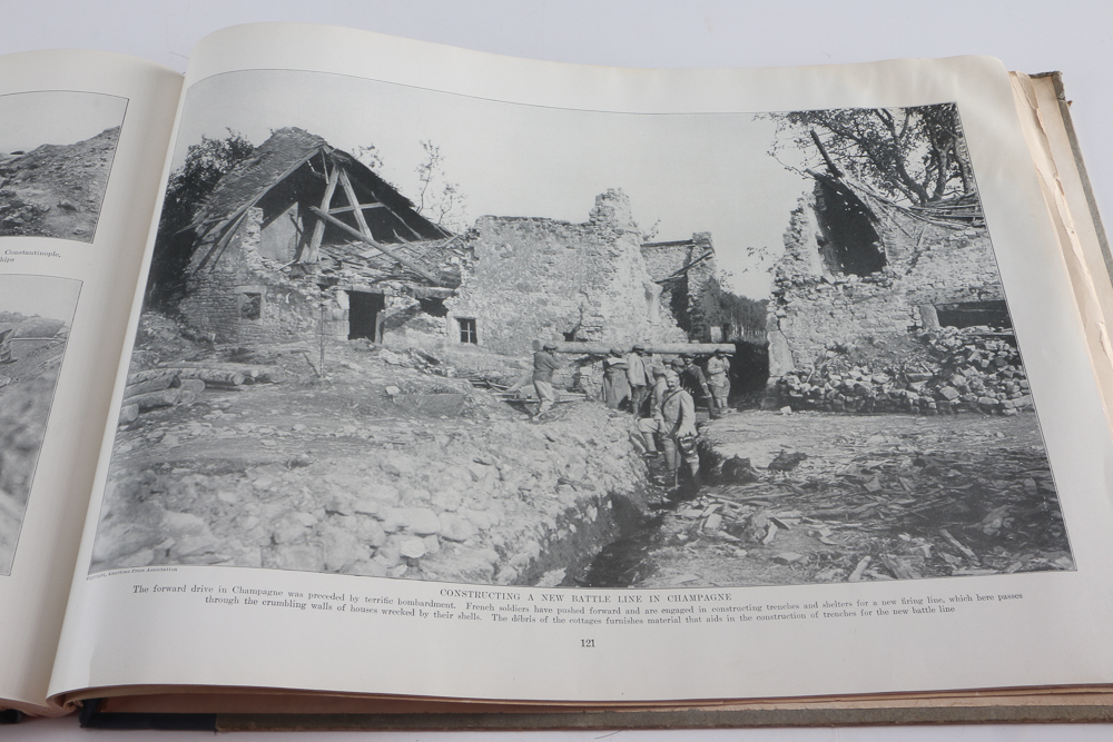 1916 Collier's "Photographic History of The European War" Book