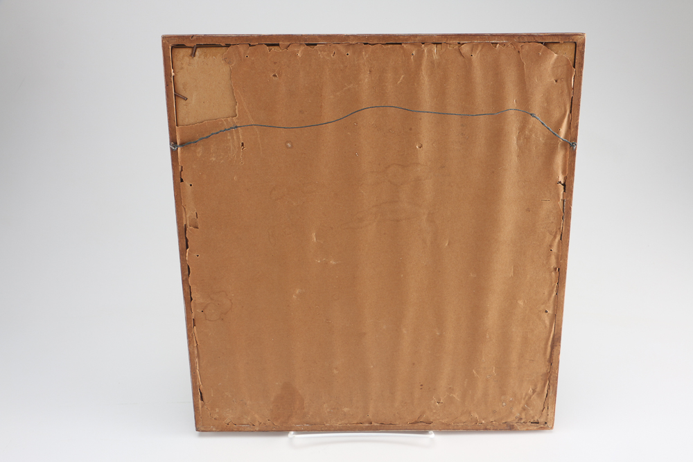 Framed Parrish Cartoon "Critique Moderne"