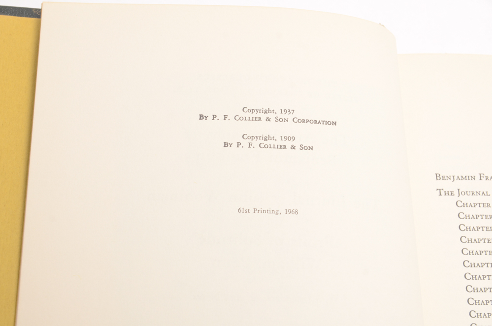 22 Volumes of Harvard Classics Deluxe Editions from 1968