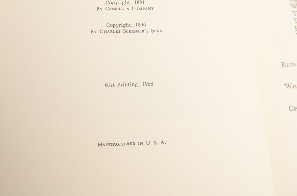 22 Volumes of Harvard Classics Deluxe Editions from 1968