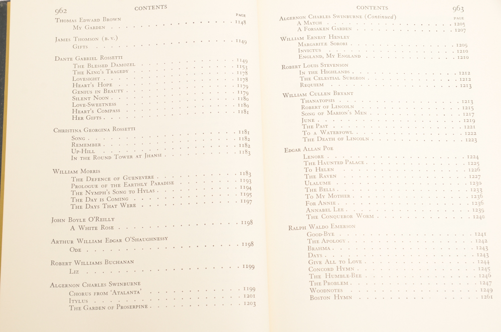 22 Volumes of Harvard Classics Deluxe Editions from 1968