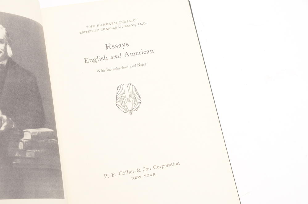 22 Volumes of Harvard Classics Deluxe Editions from 1968