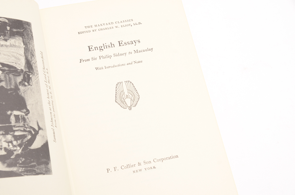 22 Volumes of Harvard Classics Deluxe Editions from 1968