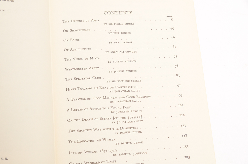 22 Volumes of Harvard Classics Deluxe Editions from 1968
