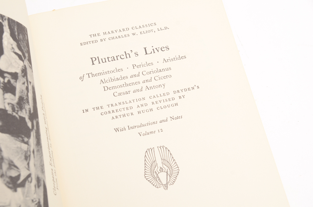 22 Volumes of Harvard Classics Deluxe Editions from 1968