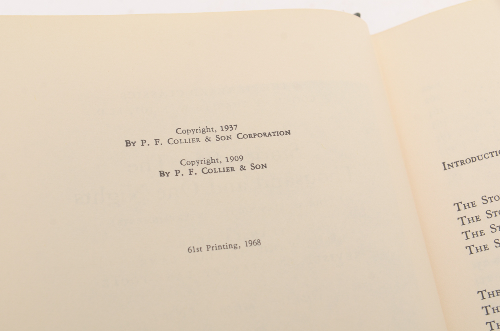 22 Volumes of Harvard Classics Deluxe Editions from 1968