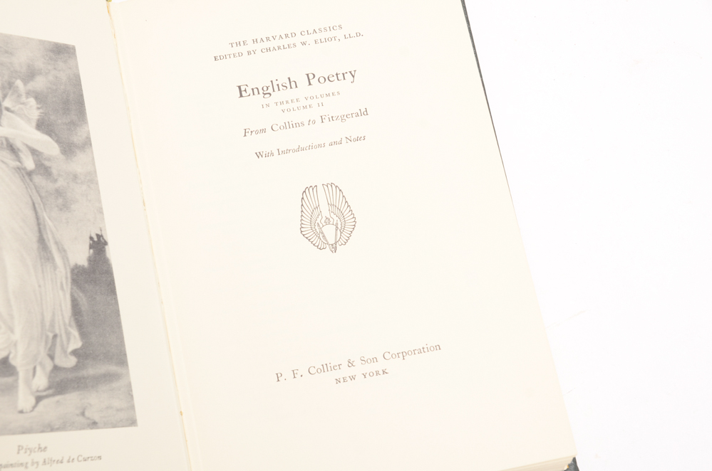22 Volumes of Harvard Classics Deluxe Editions from 1968