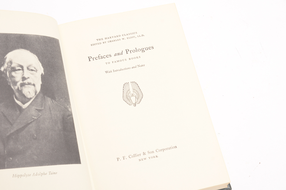 22 Volumes of Harvard Classics Deluxe Editions from 1968