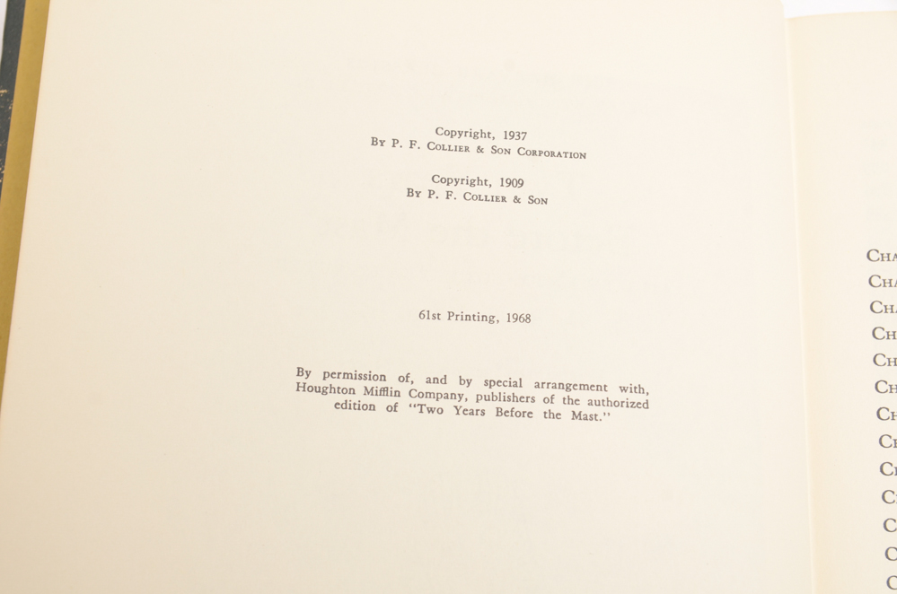 22 Volumes of Harvard Classics Deluxe Editions from 1968