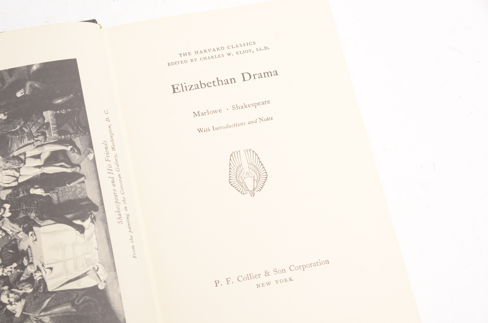 22 Volumes of Harvard Classics Deluxe Editions from 1968
