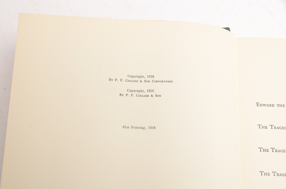 22 Volumes of Harvard Classics Deluxe Editions from 1968