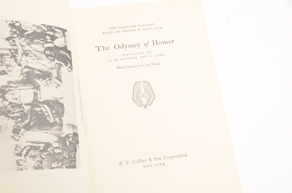22 Volumes of Harvard Classics Deluxe Editions from 1968