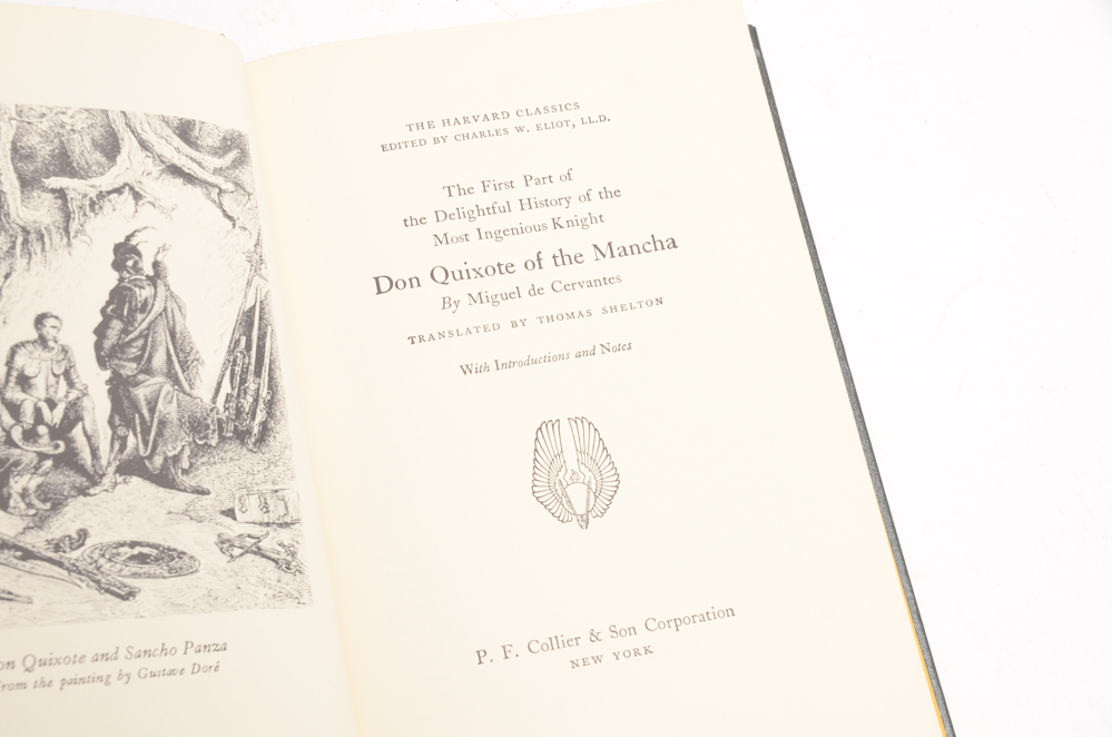 22 Volumes of Harvard Classics Deluxe Editions from 1968
