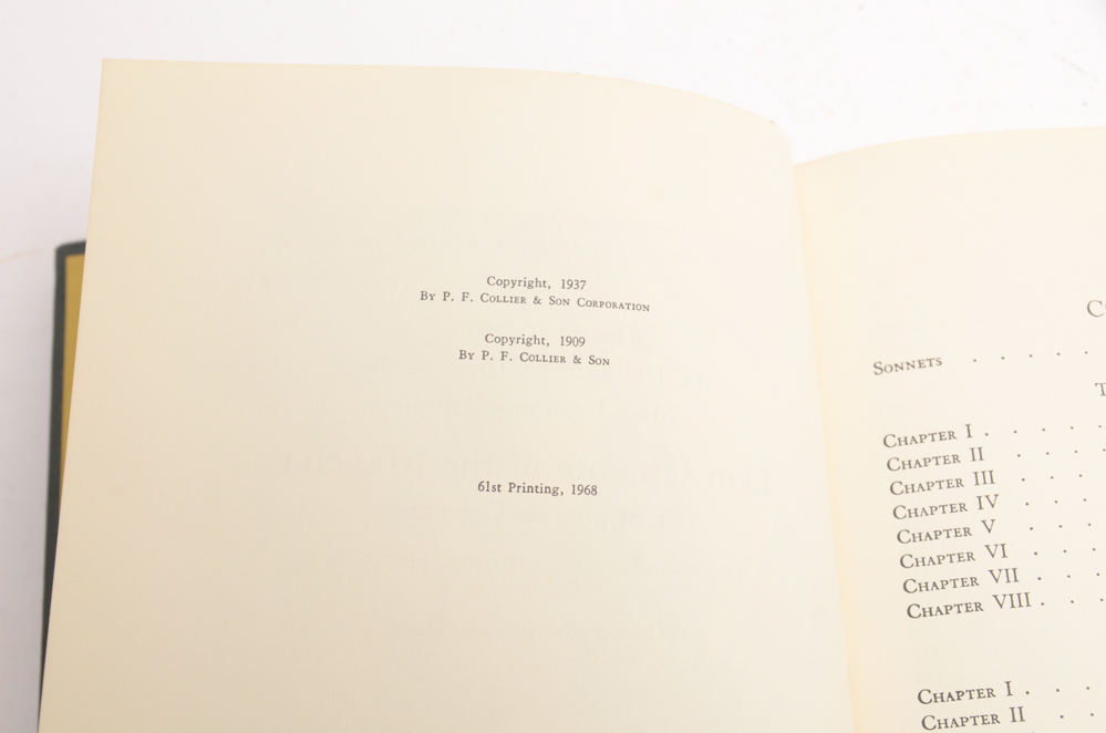 22 Volumes of Harvard Classics Deluxe Editions from 1968