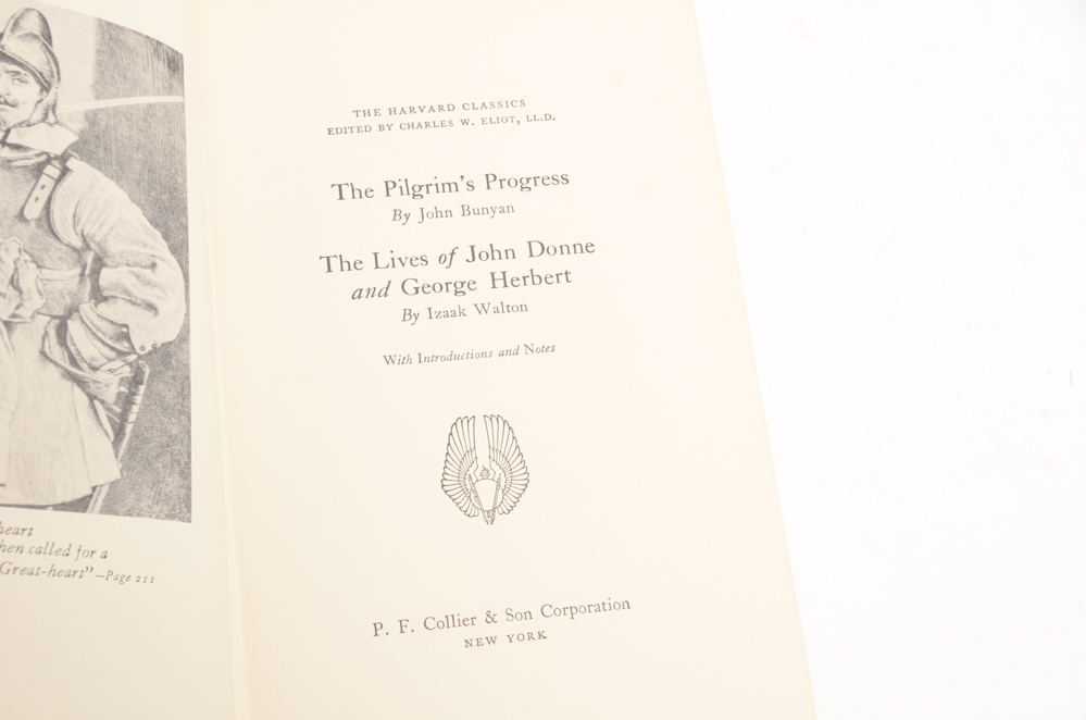 22 Volumes of Harvard Classics Deluxe Editions from 1968