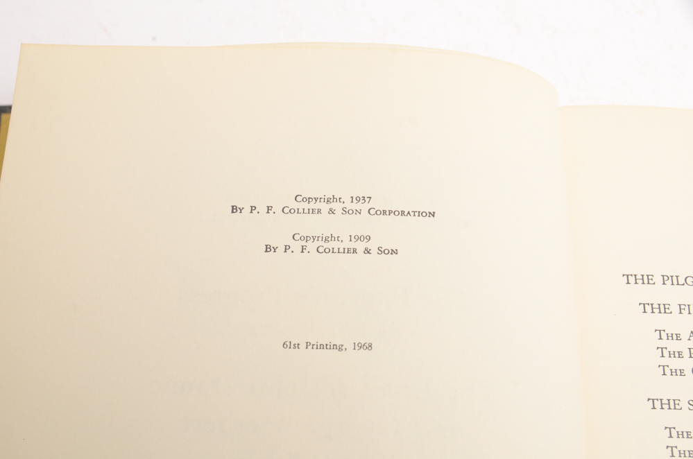 22 Volumes of Harvard Classics Deluxe Editions from 1968