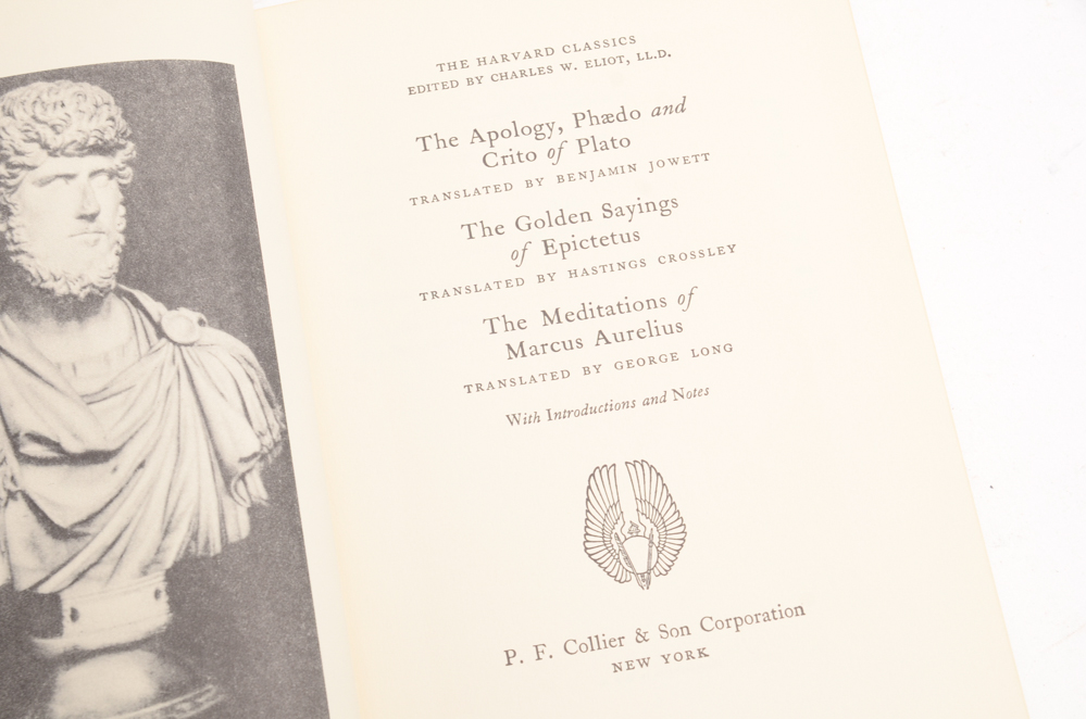 22 Volumes of Harvard Classics Deluxe Editions from 1968