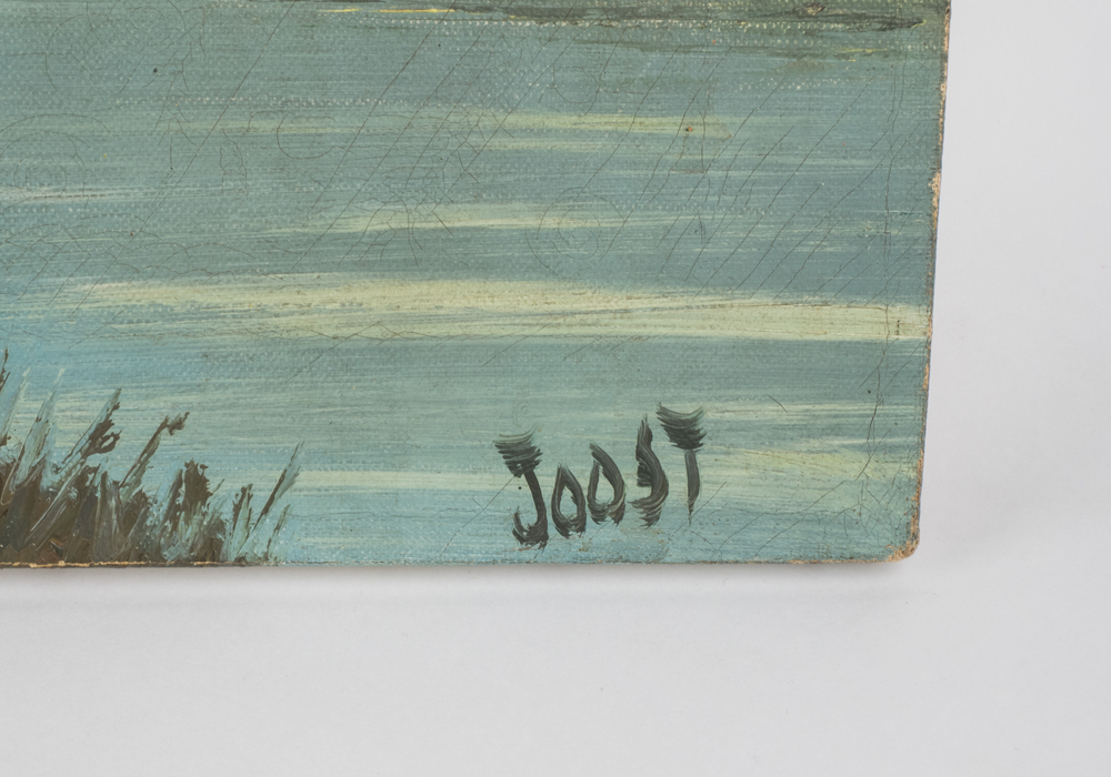 Original Joost Autumn Landscape Oil Painting