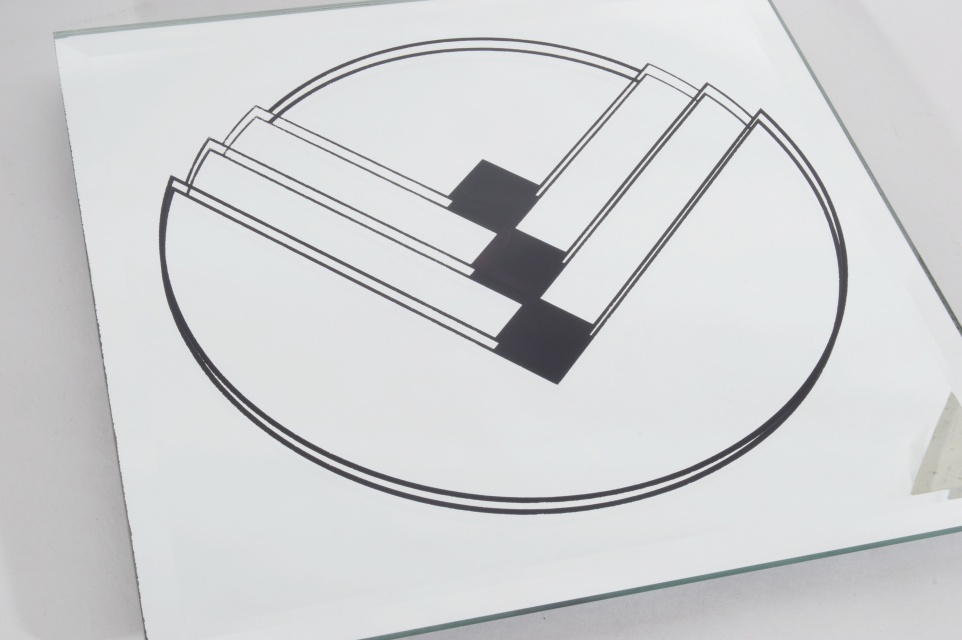 Vintage Sculptor's Guild Graphic Mirrors