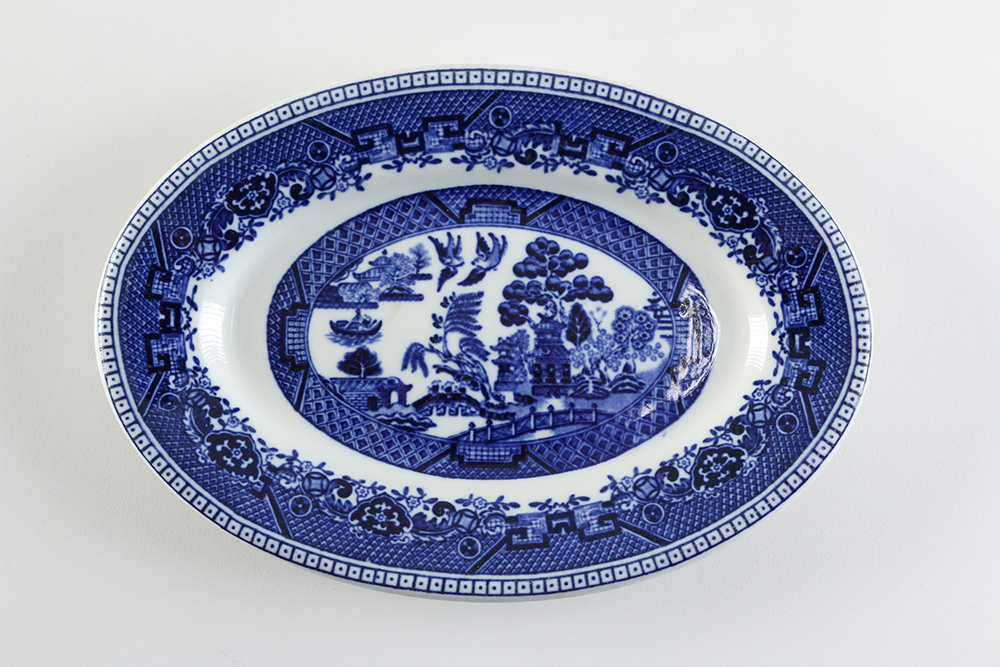 Blue and White Porcelain Dishes