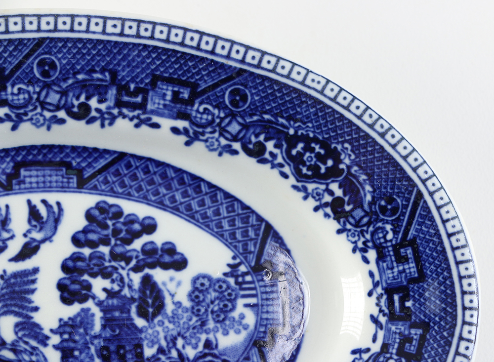 Blue and White Porcelain Dishes